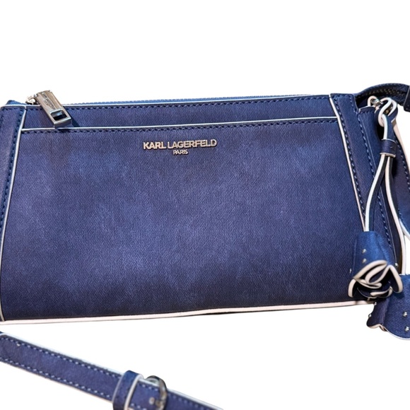 Karl Lagerfeld Paris IRIS Slim Crossbody Bag - Picture 3 of 13